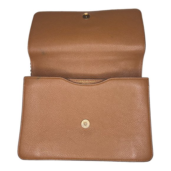 Tory Burch Britten Leather Chain Shoulder Bag - Picture 8 of 13